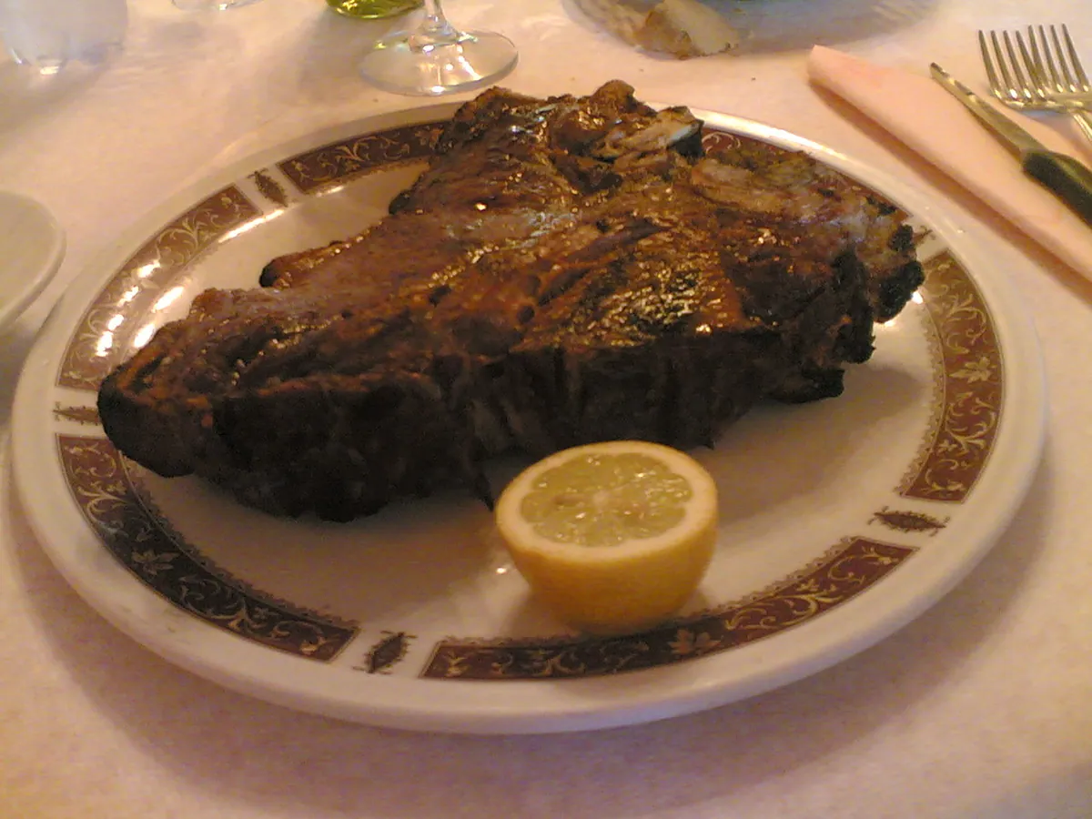Grill food typical of Cronins Restaurant